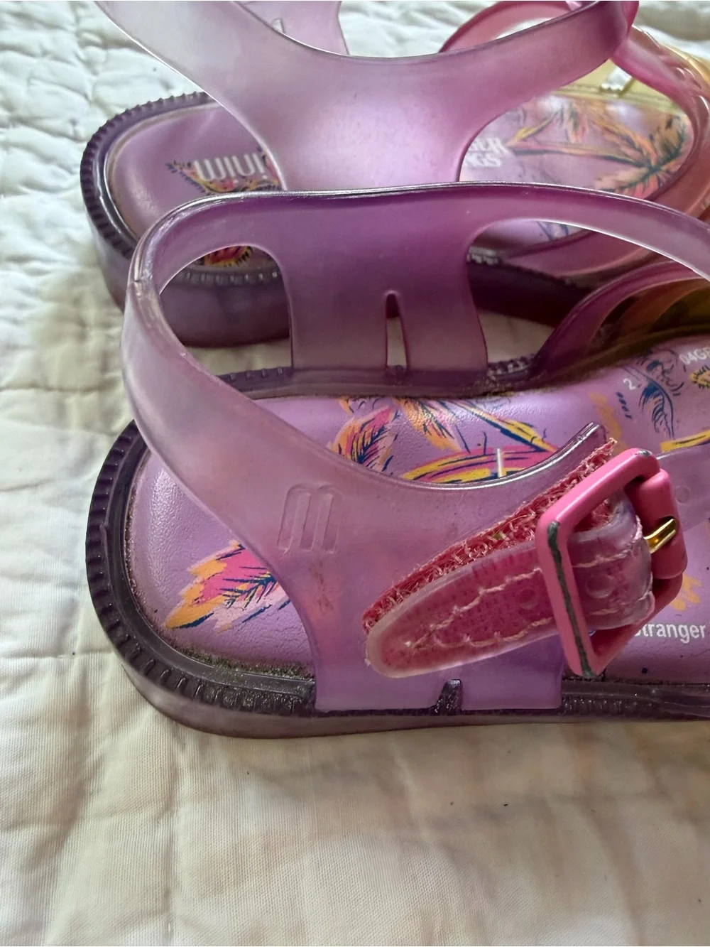 Mini Melissa Gradient Jelly Sandals